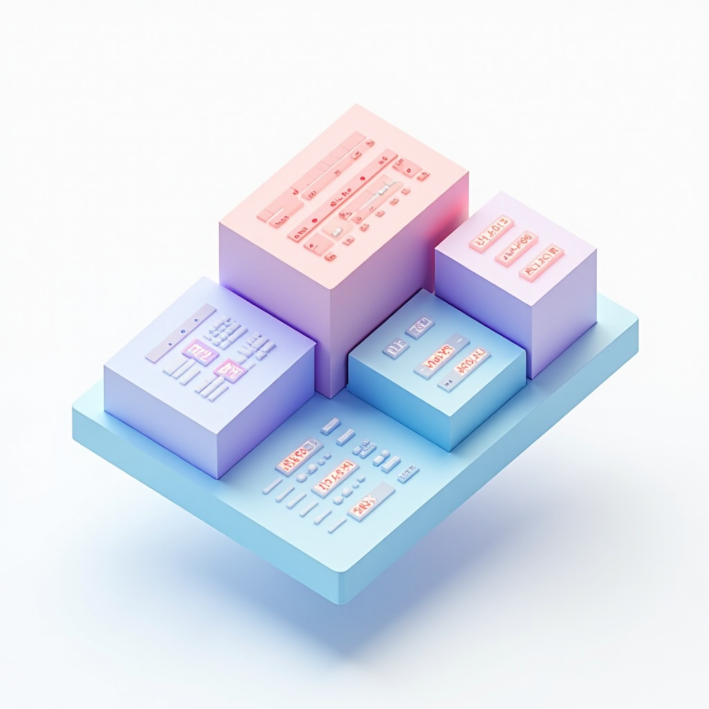 Hierarchical pivot grid illustration